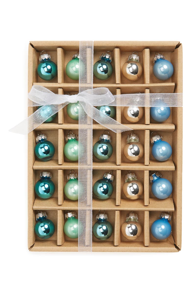 Kat & Annie Set of 25 Mini Ball Ornaments | Nordstrom