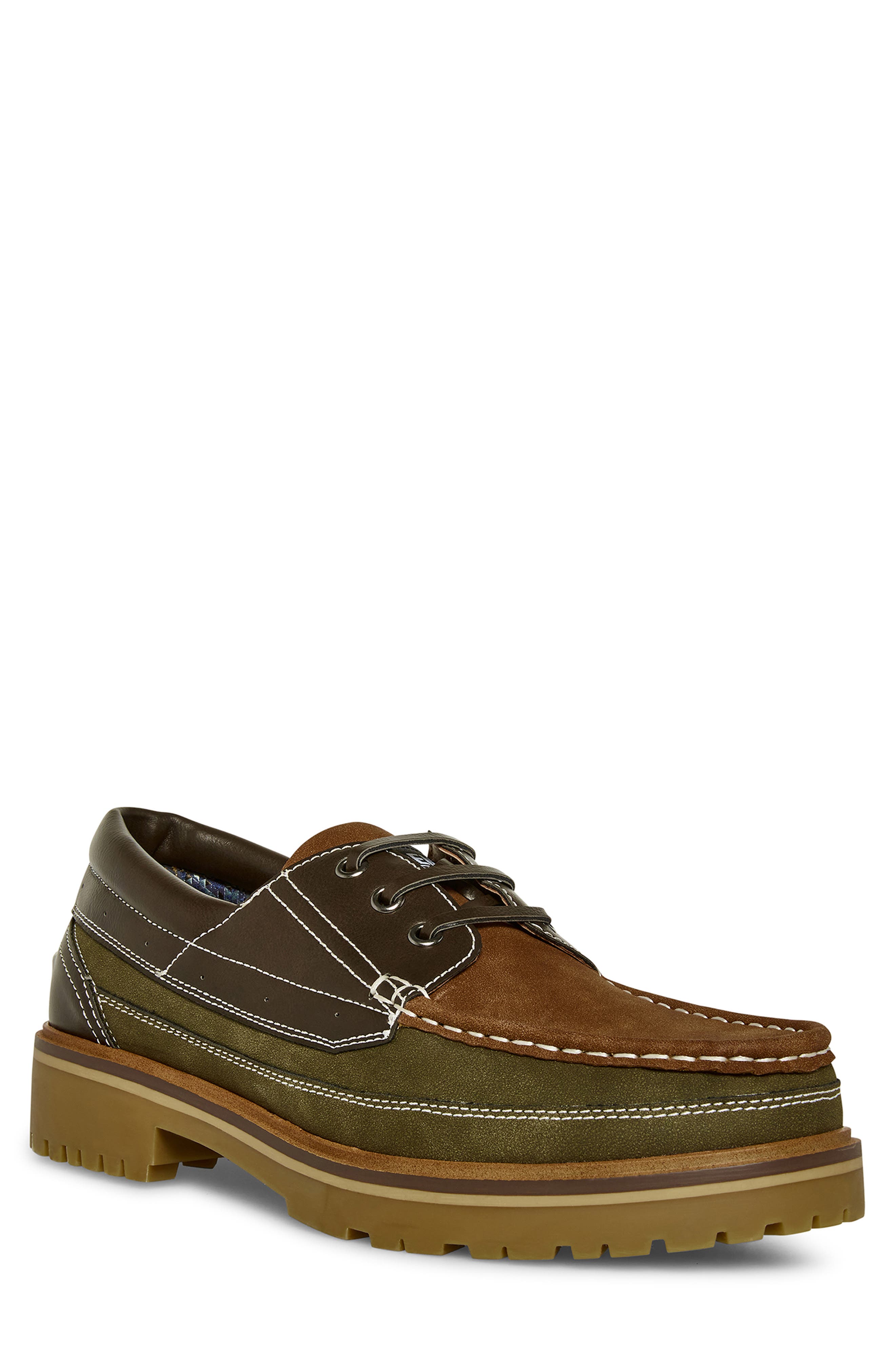 MADDEN Colorblock Boat Shoe (Men) | Nordstromrack