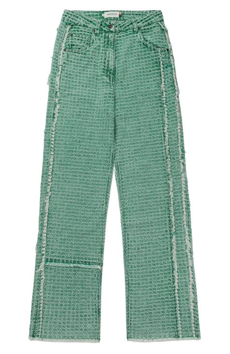 Green Pants & Leggings for Young Adult Women