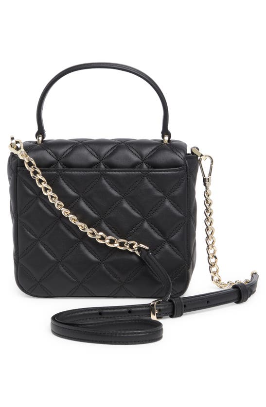 Shop Kate Spade Natalia Quilted Square Crossbody Bag In Black