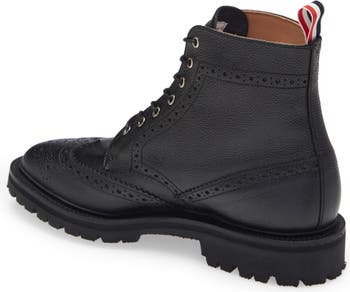 Thom Browne Classic Wingtip Boot (Men) | Nordstrom