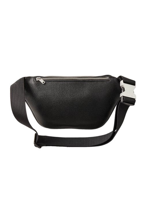 Sandro Crossbody Belt Bag In Black