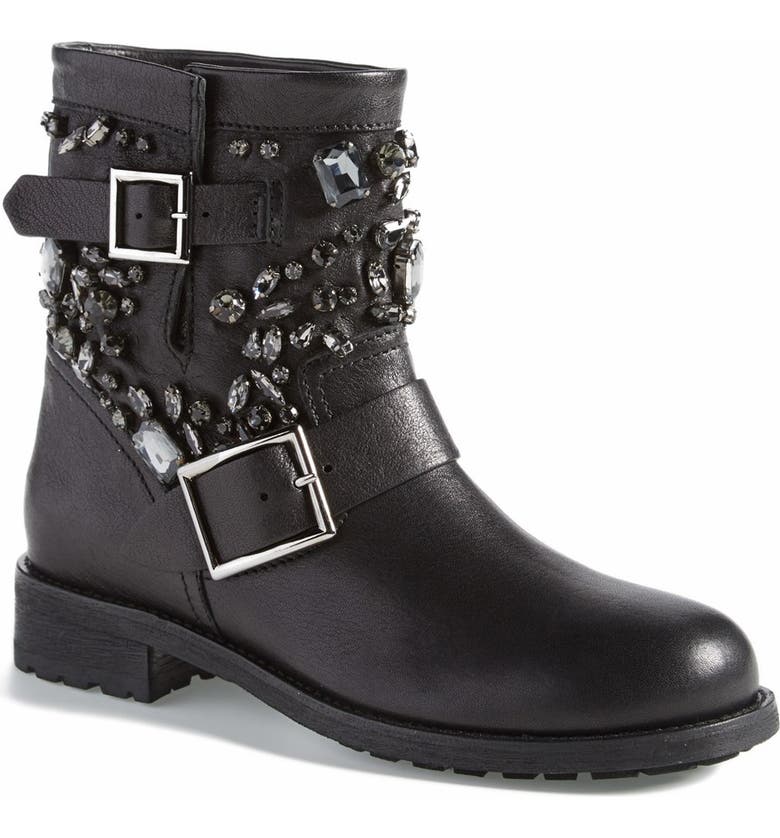 Jimmy Choo 'Youth' Short Moto Boot (Women) | Nordstrom