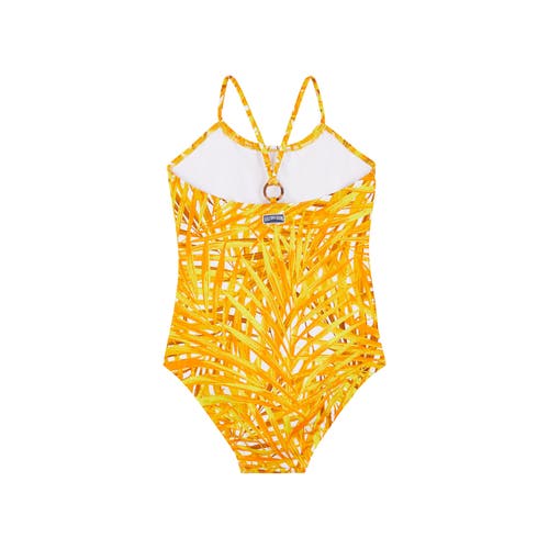 Vilebrequin Gazette Printed Swimsuit In Mangue