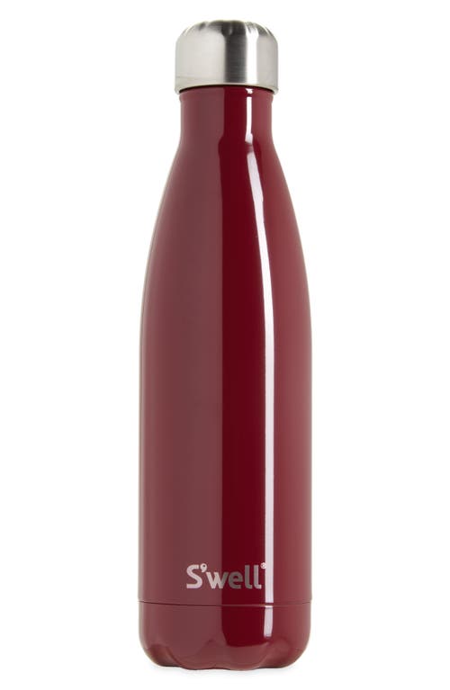 S'Well 17-Ounce Insulated Stainless Steel Water Bottle in Wild Cherry at Nordstrom