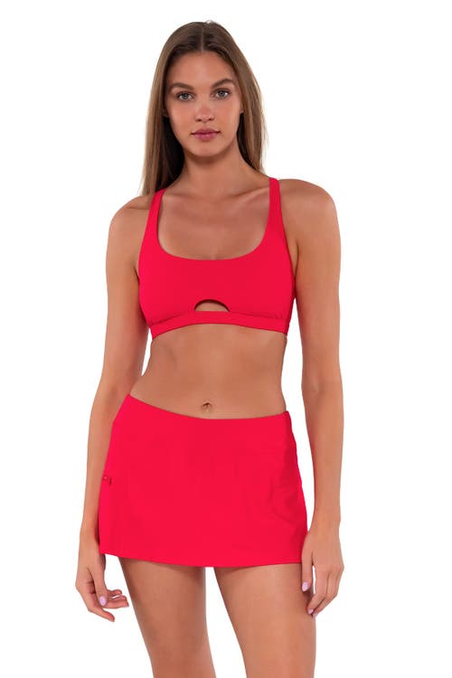 SUNSETS SUNSETS SPORTY SWIM SKIRT BOTTOMS
