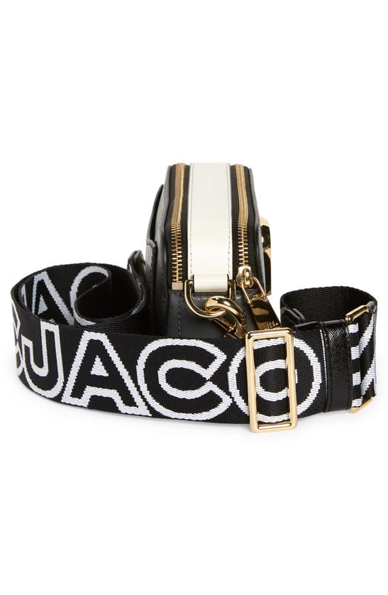 Shop Marc Jacobs The Snapshot Bag In Black/ Multi