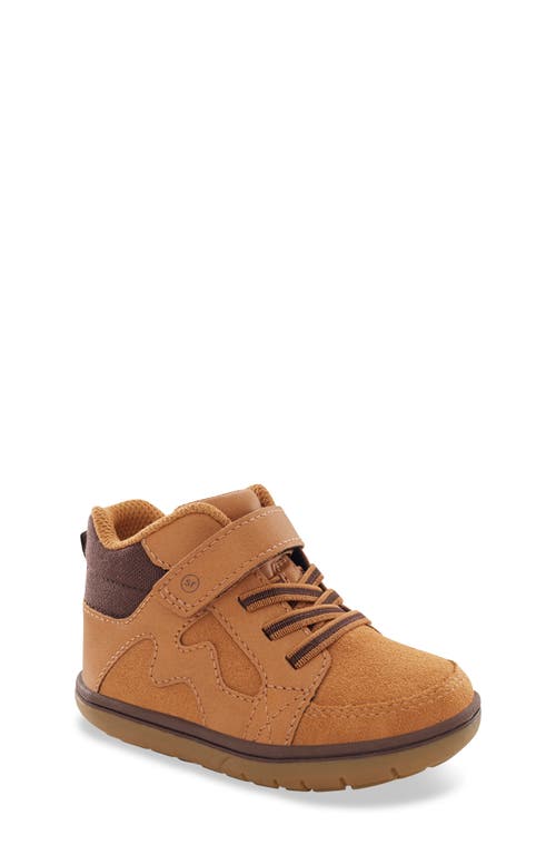 Stride Rite Ames Sneaker In Honey Yellow/tan