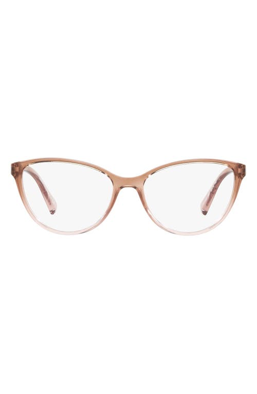 EAN 8053672885002 product image for AX Armani Exchange 53mm Cat Eye Reading Glasses in Shiny Crys Rose at Nordstrom | upcitemdb.com