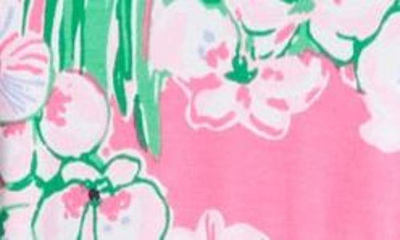 Shop Lilly Pulitzer ® Calla Long Sleeve Shirred Waist Dress In Roxie Pink Worth A Look