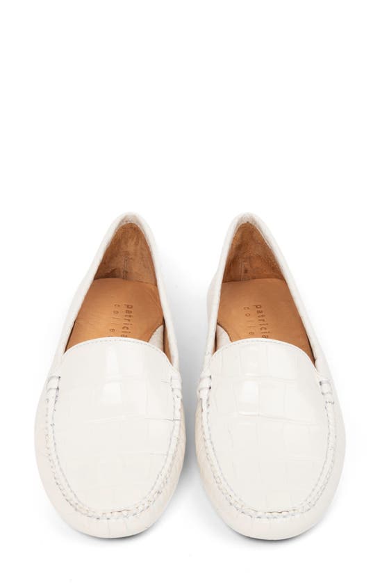Patricia Green 'jillian' Loafer In Bone Croc