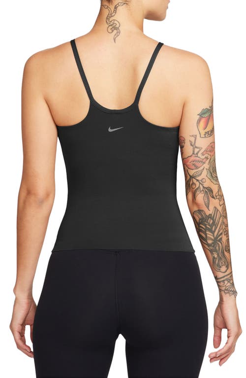 Shop Nike Infinasoft Essentials Dri-fit Tank In Black/pcg6c