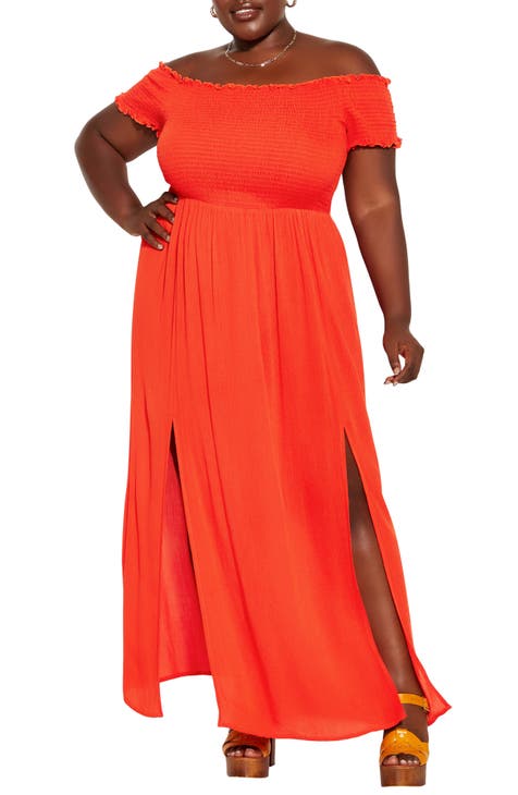 Off the Shoulder Plus Size Dresses for Women | Nordstrom