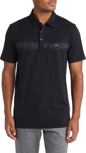 Travis Mathew Thunder Roll Marbled Chest Stripe Golf Polo Nordstrom