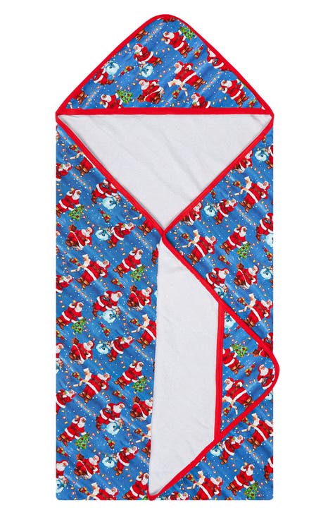 Santa Clause Hooded Towel