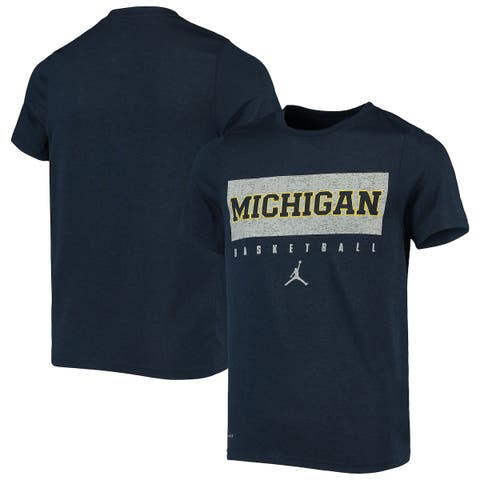 Michigan Wolverines Jordan Brand Basketball Icon Legend Performance T-Shirt  - White