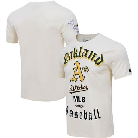 Houston Astros Pro Standard Cooperstown Collection Old English T-Shirt -  Cream