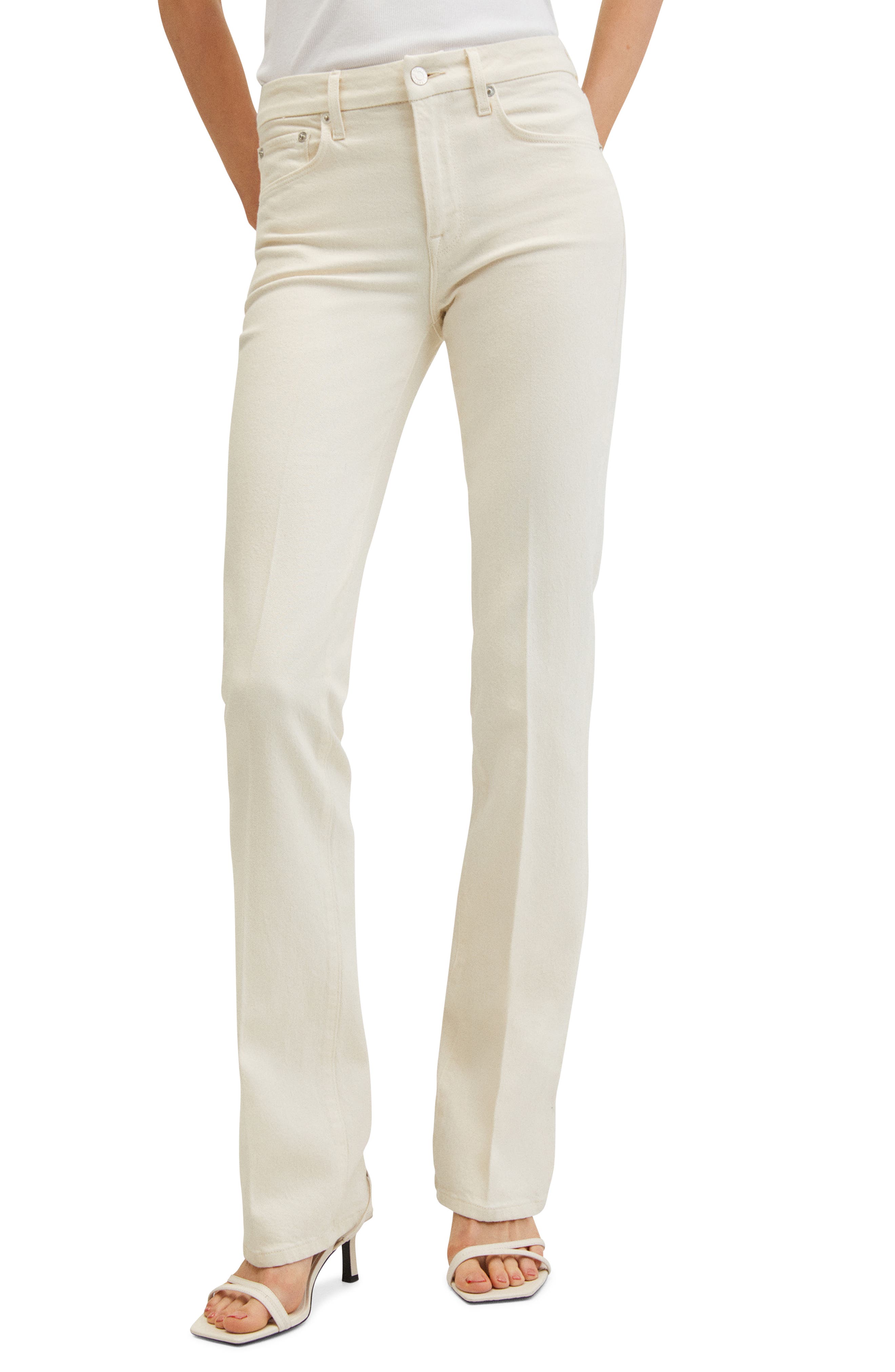 Women's Beige Flare Jeans | Nordstrom