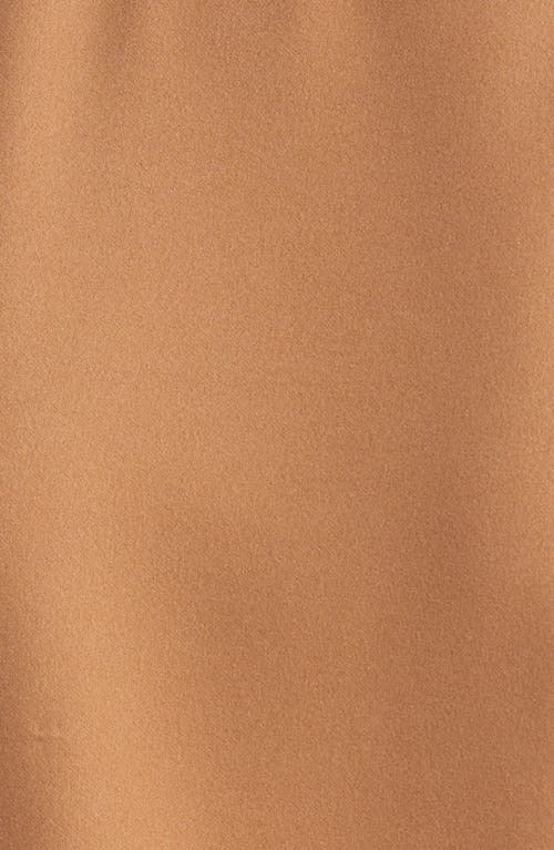 Nikki Lund Laurie Long Sleeve Tie Waist Jumpsuit In Almond