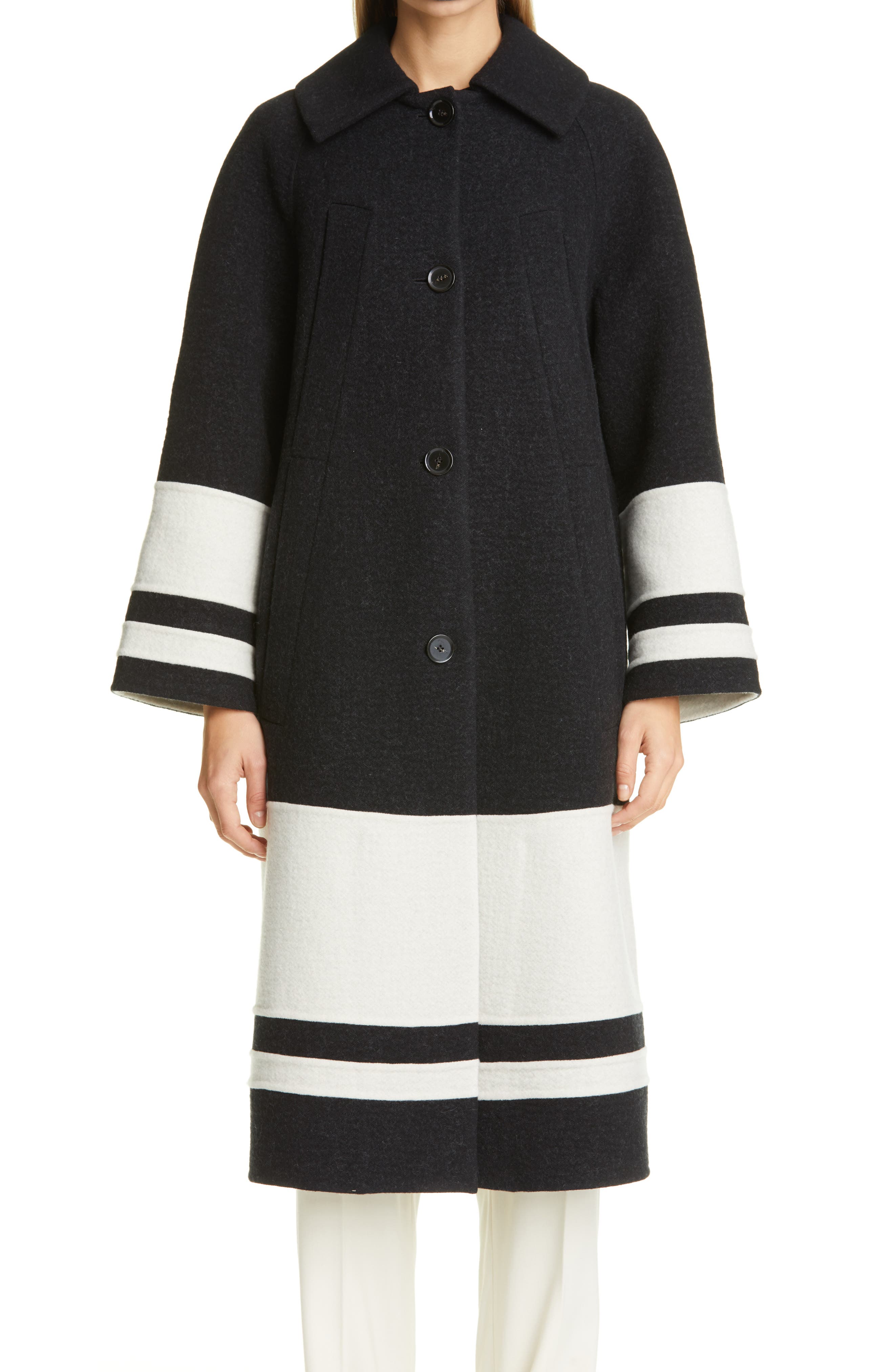 black cashmere coat womens