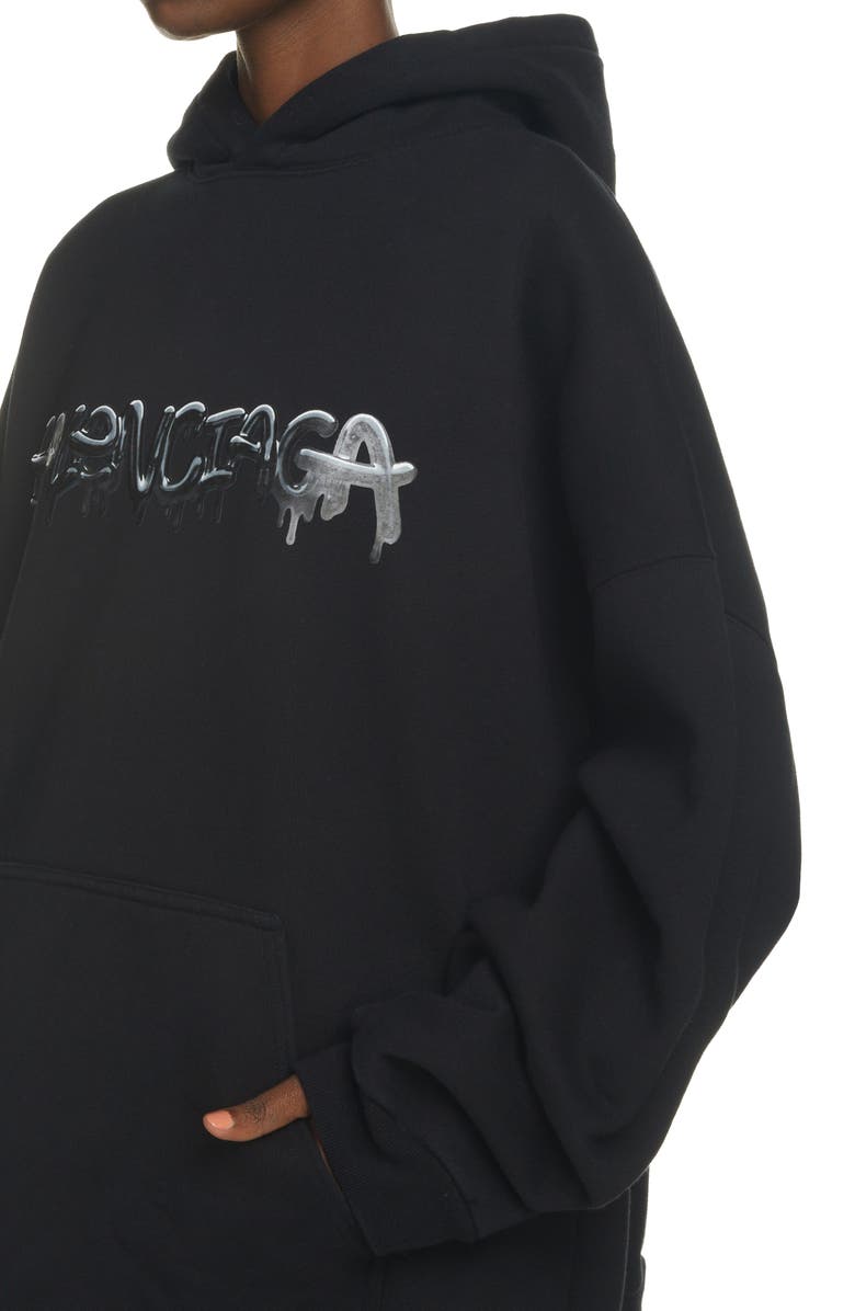 Slime Logo Wide Fit Fleece Hoodie