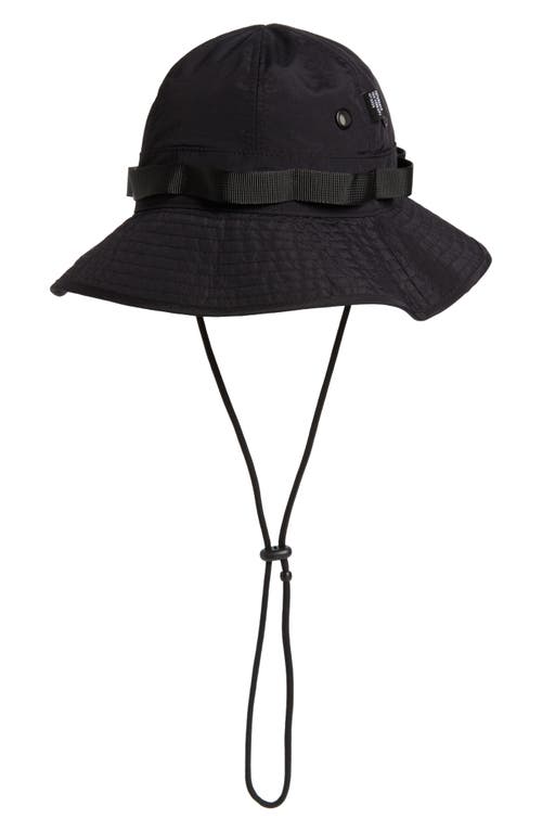 Nylon Boonie Hat in Black