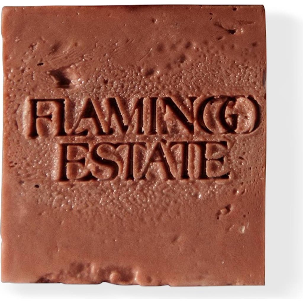 Flamingo Estate Night Blooming Jasmine & Damask Rose Soap Brick In Pink