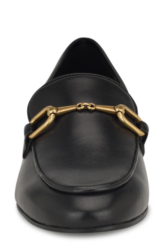 Nine West Brayci 3 Womens Embellished Slip On Loafers In Black