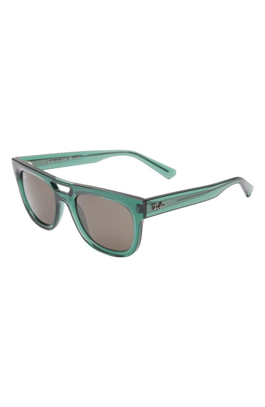 RAY BAN RAY-BAN PHIL 54MM SQUARE SUNGLASSES 