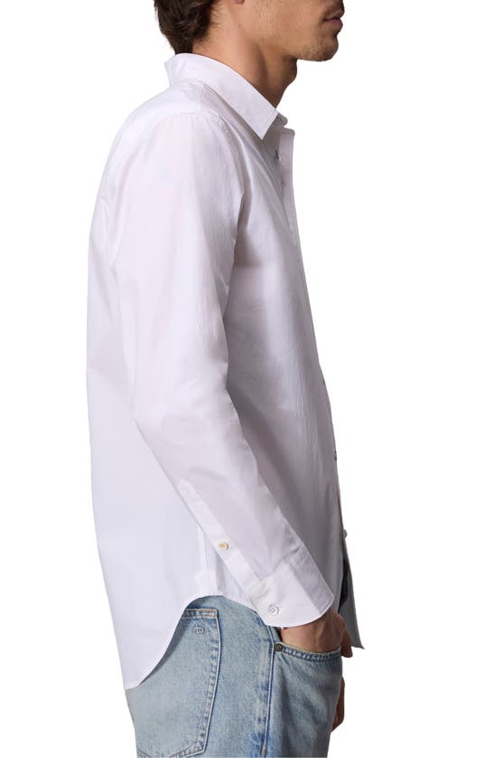 Shop Rag & Bone Tomlin Button-up Shirt In White