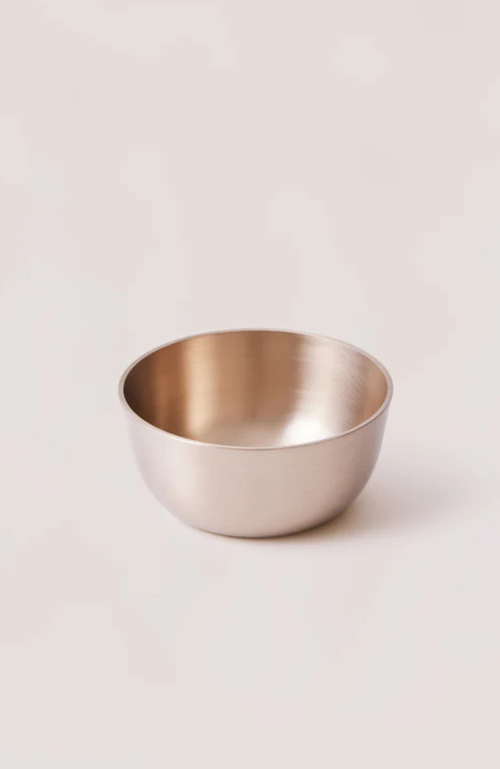 Fleck Luxe Kansa Bowl In Bronze