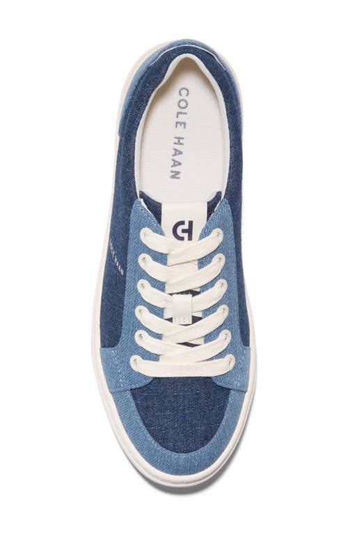 Shop Cole Haan Grandpro Max Platform Sneaker In Denim Multi