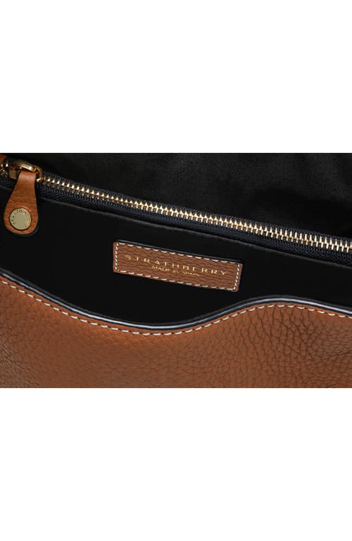 Strathberry Leather Lana Shoulder Bag In Tan