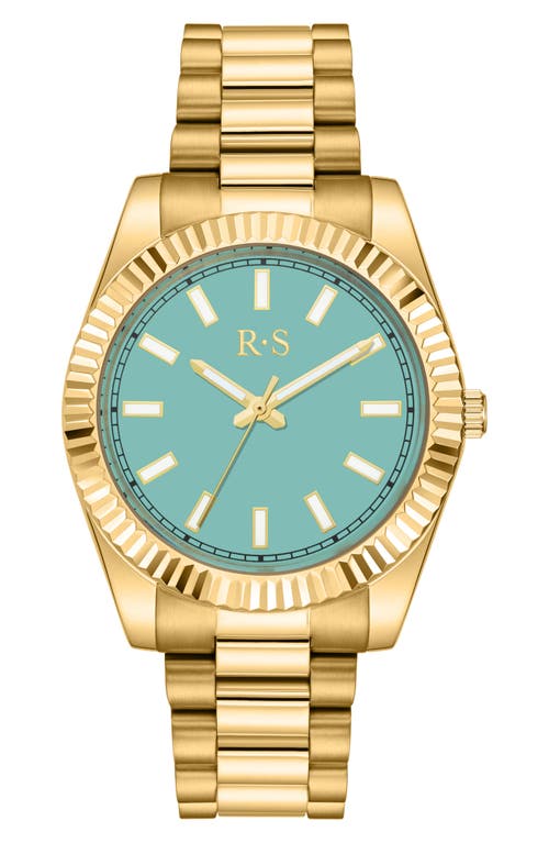 Rachie Shnay The Monaco Bracelet Watch, 40mm In Siesta Blue