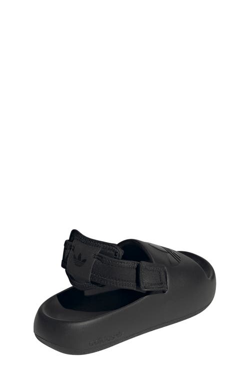 Adidas Originals Adidas Kids' Adifom Adilette Slide Sandal In Black/ Black/ Black