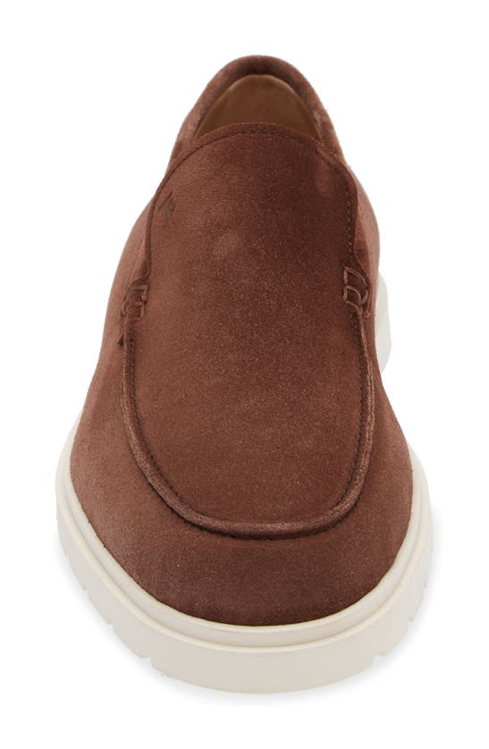 Shop Tod's Pantofola Slip-on Sneaker In Dark Brown