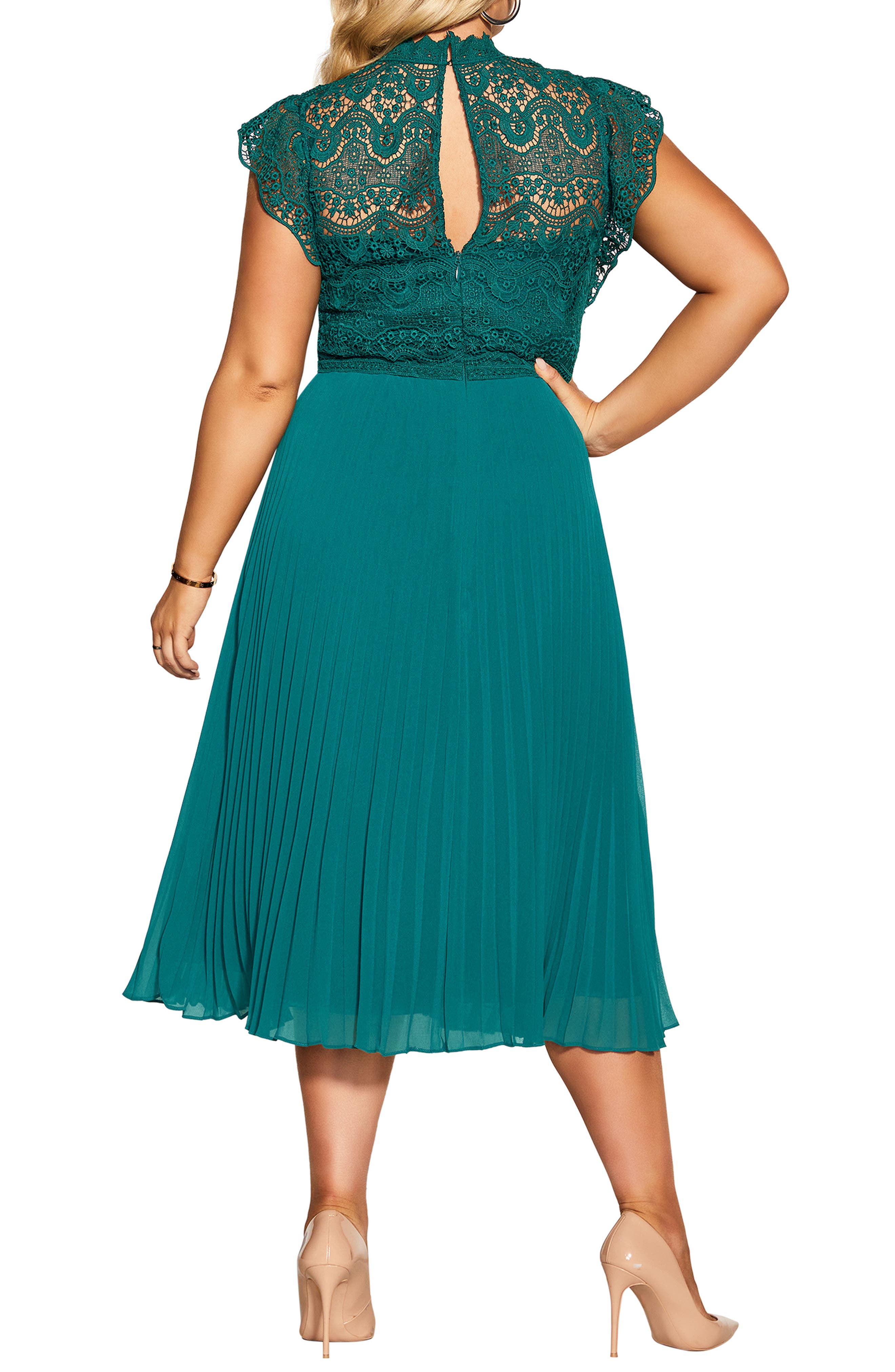 livia fit and flare dress