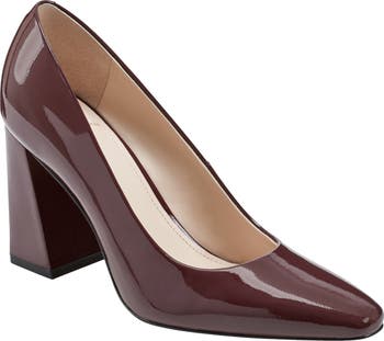 Marc fisher ltd zala block heel pointy toe hot sale pump