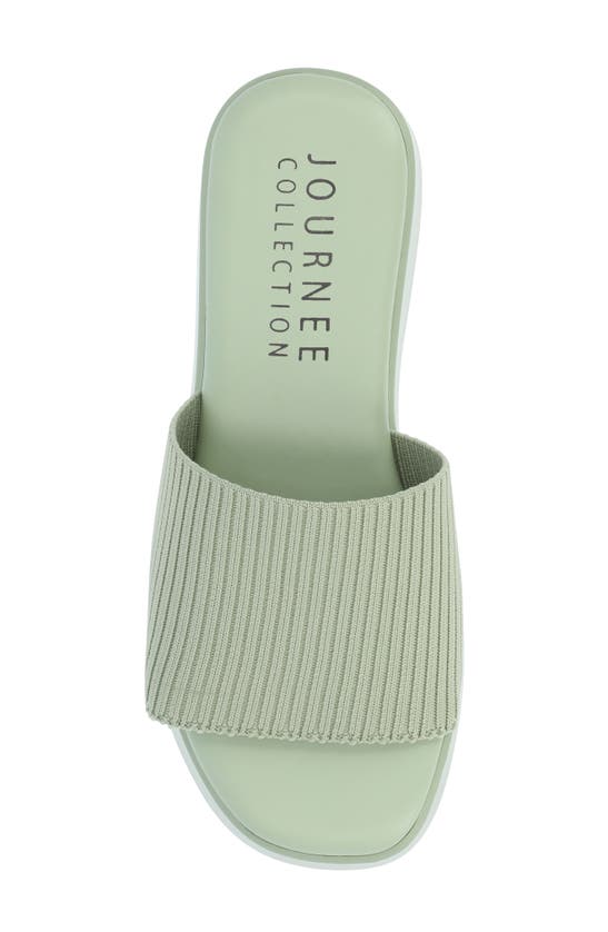 Shop Journee Collection Tru Comfort Emani Sandal In Sage