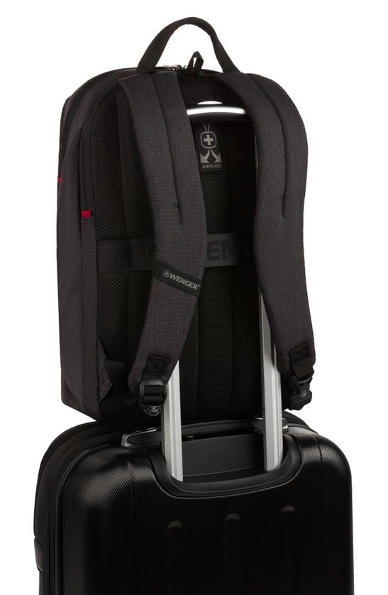 Shop Swissgear Wenger Mx Light Laptop Backpack In Dk Grey