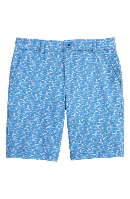 Vineyard Vines New Performance Breaker Shorts In Bass Ocean Sky