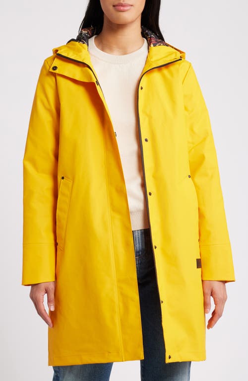 Shop Pendleton Victoria Hooded Raincoat In Sunset