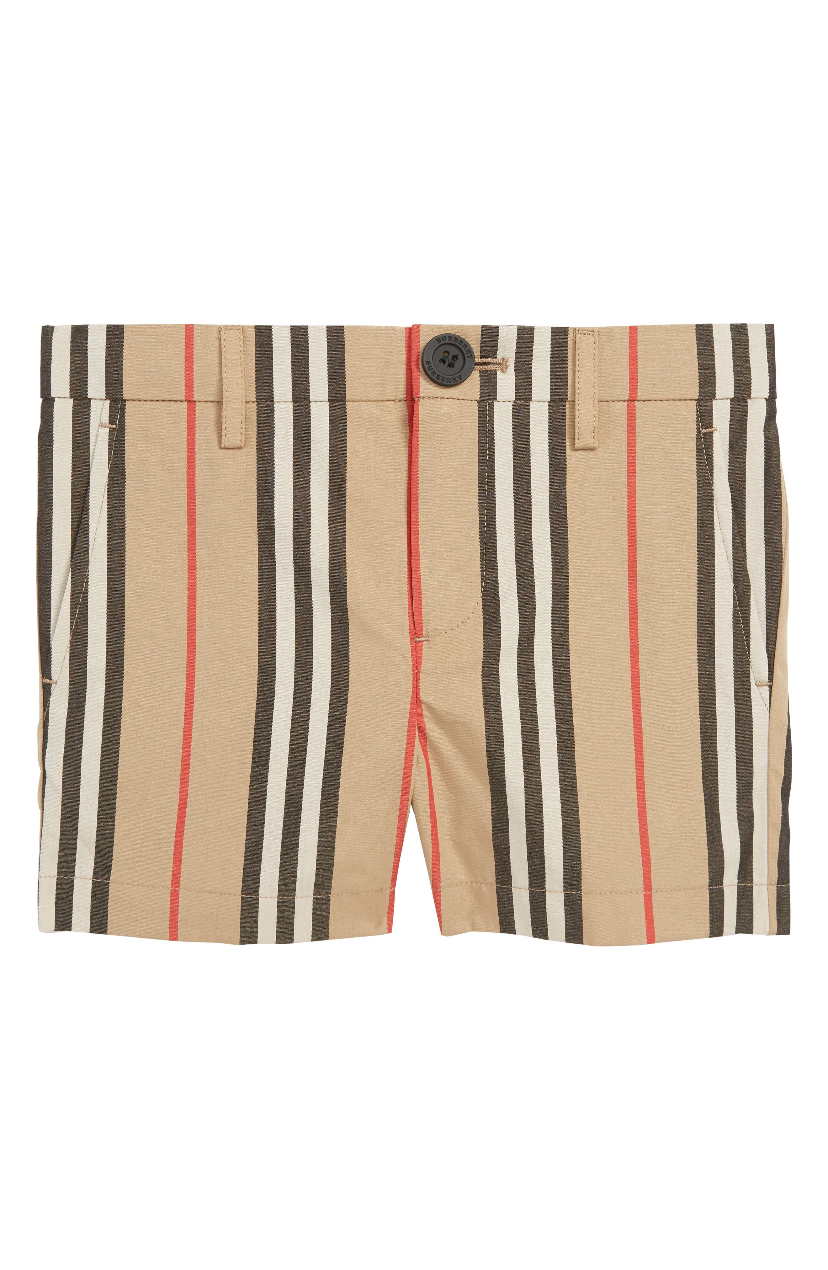 Burberry Nicki Stripe Shorts (Toddler 