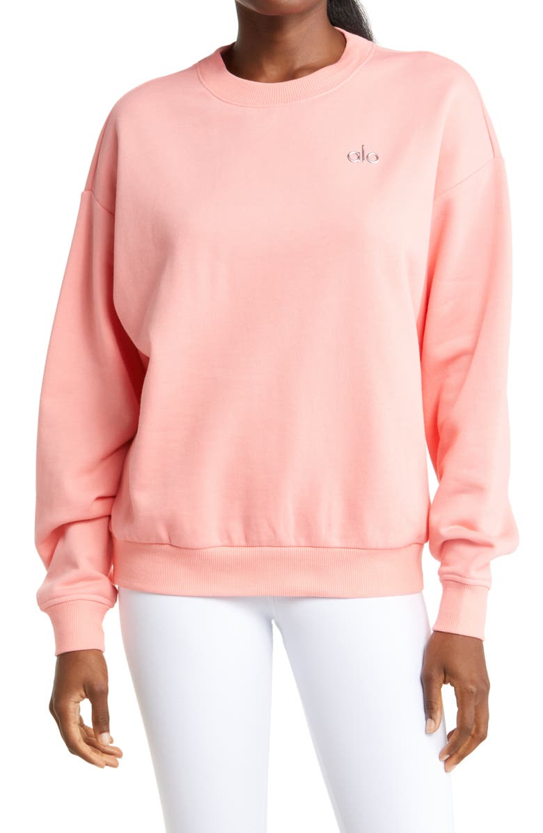 Alo Accolade Crewneck Sweatshirt Nordstrom