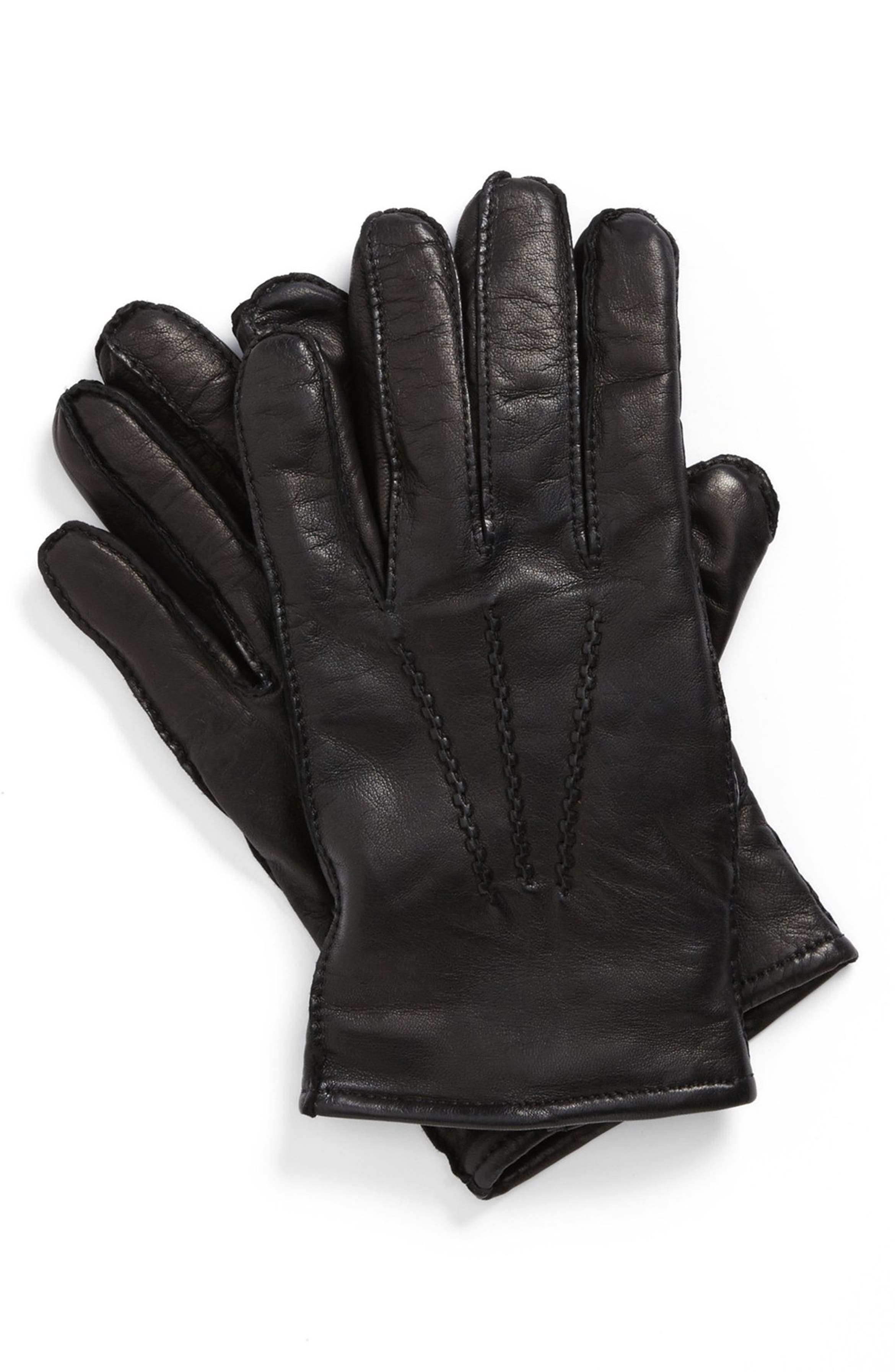 BOSS HUGO BOSS 'Haindt' Leather Gloves | Nordstrom