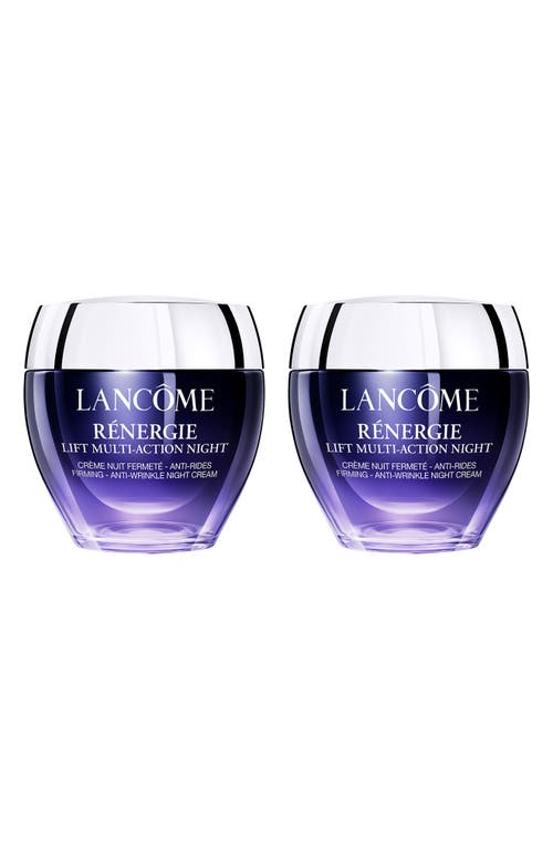 Lancôme Rénergie Lift Multi-Action Night Cream Duo Set (Limited Edition) $340 Value