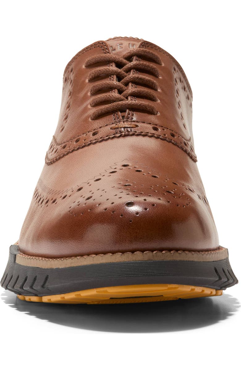 British Tan Java Color Cole Haan ZeroGrand Remastered Wingtip Oxford (Men) | Nordstrom