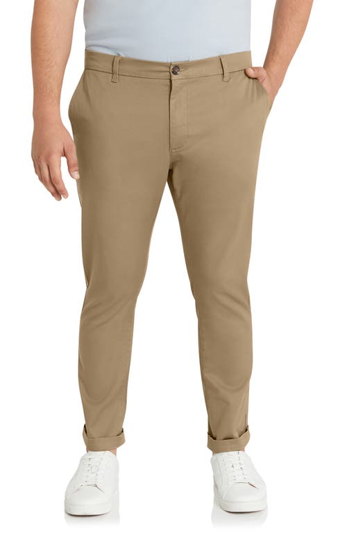 Ledger Slim Fit Stretch Cotton & Modal Chinos in Sand
