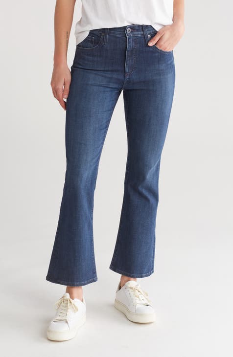 Farrah High Waist Crop Bootcut Jeans (3 Years Sunset Park)