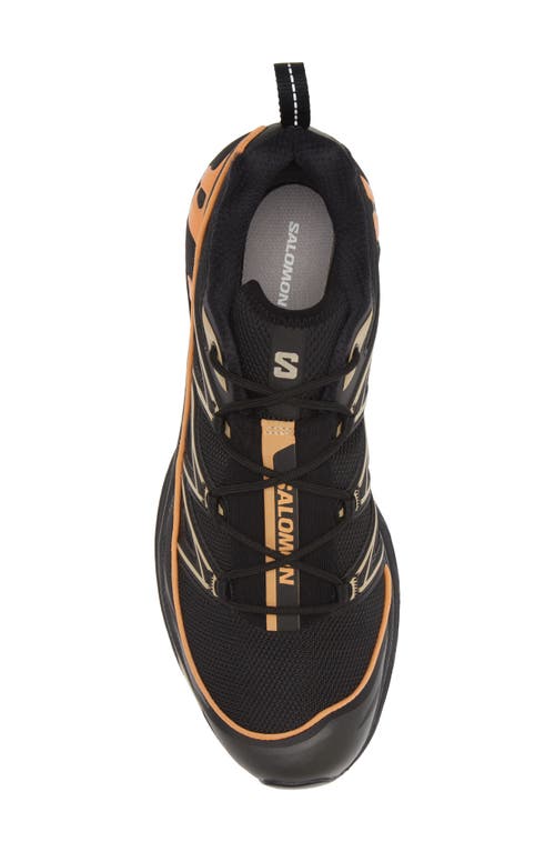 Shop Salomon Gender Inclusive Xt-6 Expanse Sneaker In Black/papaya/white Pepper